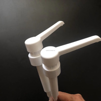 Qualité alimentaire 28mm 28/400 28/410 Noir Blanc Couleur Personnalisée Pompe à Sirop en Plastique avec Tête de Pompe Longue Utilisation Sauce 5cc 8cc 10cc 15cc 20cc