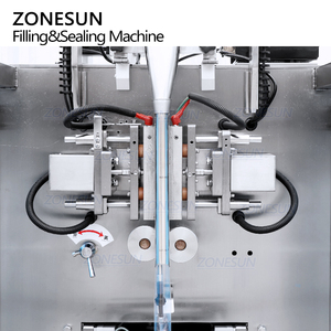 เครื่องบรรจุซองแนวตั้งอัตโนมัติความเร็วสูง ZONESUN ZS-FP220 พร้อมปั๊มโรเตอร์สำหรับอาหารเหลวข้นและซอส - Product Image 4