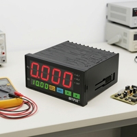 Tachymètre MYPIN FA8-6NN2B à 6 chiffres, haute précision 0,1% FS RS232 Modbus RTU