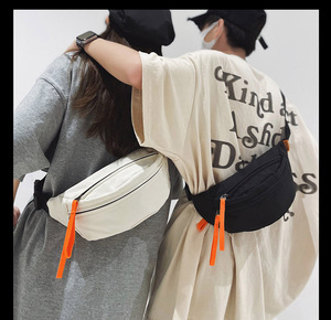 Groothandel Casual Heuptas Modieus Waterdicht RPET Polyester Buiktas Met Verstelbare Riemen Rits Sluiting Logo Patroon - Product Image 5