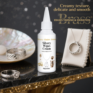 Timesrui 60g/chai bạc đánh bóng Cleaner an toàn bảo vệ rỉ sét bảo vệ hóa chất ngăn chặn xỉn màu tăng cường tỏa sáng cho đồ trang sức - Product Image 1