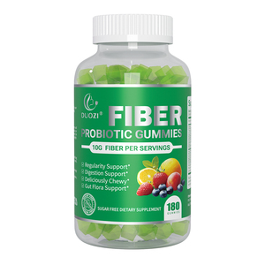 Gommes probiotiques à base de fibres DUOZI, 10 g de fibres par portion pour favoriser la digestion et la régularité - Product Image 1