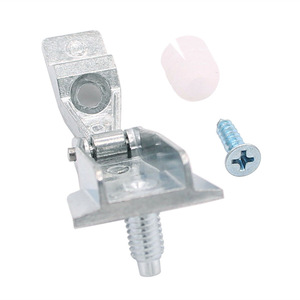 Kit de réparation de poignée de porte Alfa Romeo 147GT Fiat 500, pièce de rechange pour charnière extérieure 51964555, fer argenté - Product Image 2