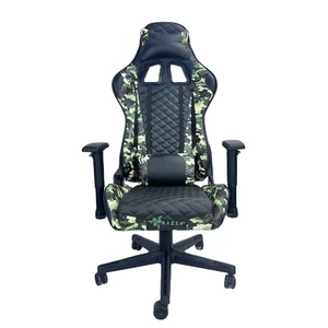 Fauteuil de gaming ergonomique en cuir pour ordinateur à dossier haut <span class=keywords><strong>Razer</strong></span>, inclinable, bon marché, pour les gamers. - Product Image 1