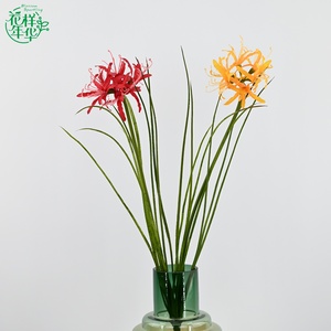 Flor Artificial de Lycoris Radiata de Alta Calidad y Larga Duración de 56 cm para Decoración de Interiores, Centros de Mesa y Arreglos Florales - Product Image 2