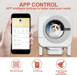 Gadgets para Mascotas 2026, Caja de Arena Automática con Rendimiento de Sellado Mejorado, Control por Aplicación, Bandeja de Arena Inteligente y Segura para Gatos Múltiples - Product Image 2