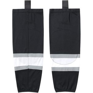 EALER HS100 Chaussettes de hockey montantes jusqu'aux genoux, séchage rapide, en spandex et polyester, couleur d'équipe, pour jeunes juniors et adultes - Product Image 3