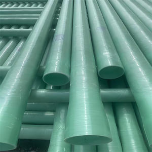 Tuyau en PRF de grand diamètre personnalisé |   Service de découpe de tuyaux en fibre de verre DN1000, anti-feu, anti-corrosion, pour les systèmes de drainage industriels - Product Image 5
