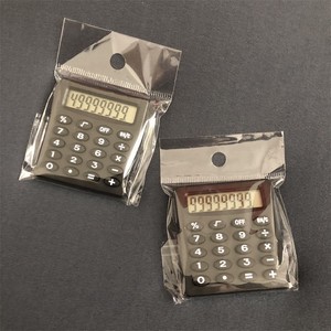Super Mini calculatrice en plastique à main de taille de pièce de monnaie avec batterie AG13 pour les écoliers, calculatrice numérique colorée de bureau moule Simple - Product Image 5