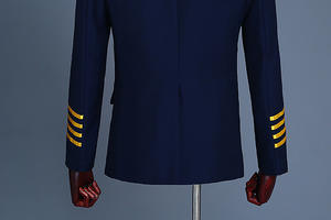 <span class=keywords><strong>Abito</strong></span> da Capitano da Uomo, Completo <span class=keywords><strong>Doppiopetto</strong></span> con Nappe e Spalline, Uniforme per Spettacoli, <span class=keywords><strong>Abito</strong></span> da Studio Fotografico - Product Image 5