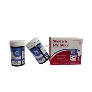แผ่นตรวจวัดระดับน้ำตาลในเลือด <span class=keywords><strong>Sinocare</strong></span> <span class=keywords><strong>Safe</strong></span> Accu2 - Product Image 5