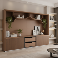 Armoire de classement verticale en bois de luxe au design unique, équipement de bureau durable