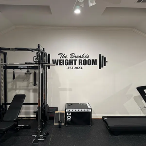 <span class=keywords><strong>Adesivo</strong></span> in Vinile Nero Opaco Rimovibile con Citazioni Motivazionali per Decorazione Pareti <span class=keywords><strong>Palestra</strong></span> - Product Image 2