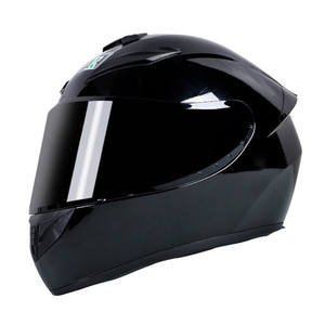 Casque de <span class=keywords><strong>moto</strong></span> intégral pour homme et femme, en ABS, toutes saisons, respirant, doublure intérieure amovible, casque pour vélo - Product Image 4