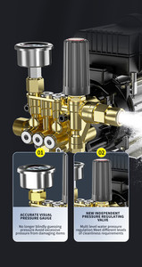 Bomba de Agua Portátil de Alta Calidad para Limpieza del Hogar, con Motor de Inducción de Alta Potencia - Product Image 4