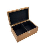 Nouveau design Offre Spéciale placage de bois d'acajou d'échecs en bois boîte d'emballage