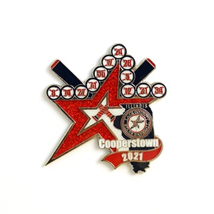 Badges de sport personnalisés en métal avec logo, épingles de revers en émail dur ou souple pour chapeaux, vente en gros - Product Image 5