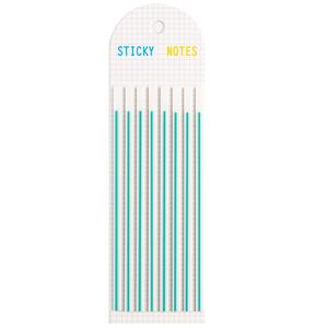 Papier de papeterie rayé coloré, notes autocollantes, index, blocs-notes, autocollants de marquage pour le bureau et l'école, autocollants d'organisation - Product Image 2