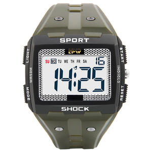 Reloj deportivo con logotipo personalizado para hombre, cronómetro de luz Led, Digital, resistente al agua hasta 30M, <span class=keywords><strong>2022</strong></span> - Product Image 1