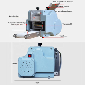 Machine automatique de fabrication de peaux de raviolis pour produits à base de céréales, de petite taille et de type table. - Product Image 2