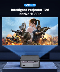 Proyector LED Inteligente Mejorado, 1080P Full <span class=keywords><strong>HD</strong></span>, 4500 Lúmenes, <span class=keywords><strong>650</strong></span> ANSI, Zoom Eléctrico, Contraste 4000:1, Enfoque Automático Android, Cine en Casa - Product Image 6