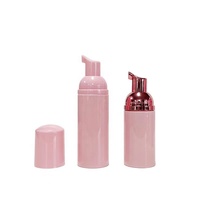 Pink Travel Kit Plastik Sabun Mouse Pembersih Tangan Botol Dispenser Pompa Busa 30Ml 50Ml 60Ml 100Ml 150Ml
