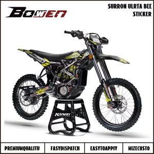 Kit de protection intégrale en vinyle pour Surron Ultra Bee, autocollants graphiques, ensemble de stickers, protection de panneaux de moto, housse de protection pour moto électrique tout-terrain personnalisée - Product Image 3