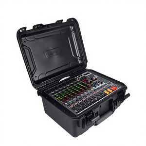 Mezclador de Audio Amplificador Integrado con Efectos Profesionales DSP Reverberación Bluetooth Ecualizador 1200W Monitoreo KTV Rendimiento <span class=keywords><strong>en</strong></span> Casa Bajo Consumo - Product Image 2