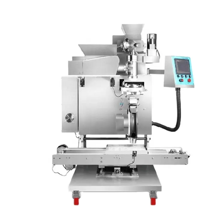 Hoge Capaciteit Grote 304ss Mamoul Making Machine Maan Cake Encrusting Machine Met Lage Prijs