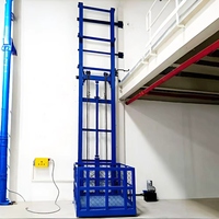 Plateforme élévatrice de fret électrique extérieure 2000 kg, construction sûre et stable, avec système antichute