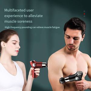 Inalámbrico recargable percusión vibración músculo <span class=keywords><strong>Mini</strong></span> pistola Facial tejido profundo <span class=keywords><strong>Facia</strong></span> masajeador para cuerpo cabeza masaje de pies - Product Image 4