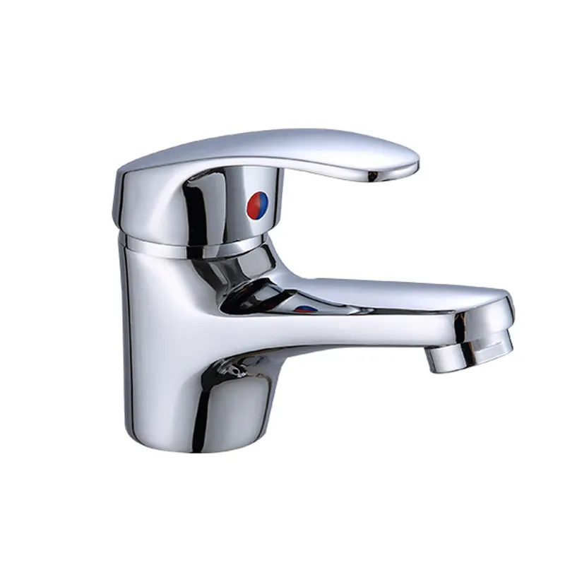 Offre Spéciale Bassin Robinet de Lavabo Monté Sur Pont D'eau Froide OEM EN CÉRAMIQUE Chambre Mitigeur Salle De Bain Bassin D'eau Froide Robinet