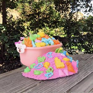 1kg Factory Direct 5-<b>Color</b> Magic <b>Sand</b> Customizable Packaging Anti-Beach Playdough Slime Inspired Toy for Children's Creative - Product Image 3