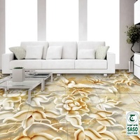 Carrelage mural en céramique imprimé 3D Monde sous-marin pour salon, fond de télévision