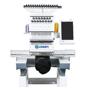 Máquina de Bordar Computarizada de Una Cabeza y 15 Agujas, Motor Multifuncional para Gorras/Sombreros/Camisetas, Uso Doméstico, 3 Años de Garantía, Nueva - Product Image 1