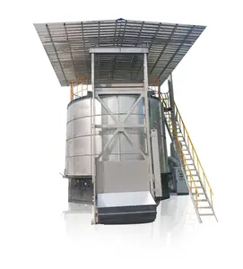 CE certificated manure fermenter compost fertilizer making machine