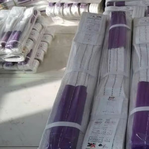 สายรัดผ้าสลิงยกแบนทำจากโพลีโพรพิลีนสีขาวมีความแข็งแรงสูง - Product Image 4