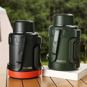 Food-grade Stainless Steel Insulated Chinese Style Large-capacity Kettle Pot Cover Home Use Portable Outdoor Hot Water <b>Bottle</b> - Product Image 4