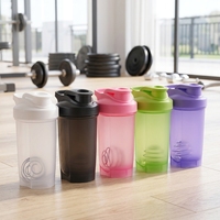 Gourde de sport NEWELL pour adultes, anti-fuite, avec bouchon à vis, en PC, pour les séances de sport et les shakes protéinés