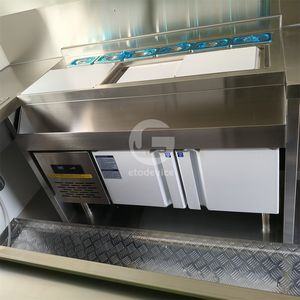 Nuovo Design di Rimorchio Mobile per Bevande e Fast Food, Furgone per Hot Dog per Attività Commerciali all'Aperto - Product Image 5