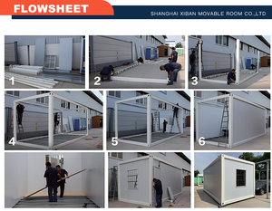 Casa Contenedor Modular Prefabricada de Acero de Lujo de 20 Pies, Cabaña Independiente para Acampar - Product Image 5