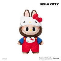 Auténtico POPMART Original, Personajes de Peluche de Vinilo de la Serie MONSTERS Hello Kitty (Patatas Fritas), Embalaje Original, Unisex