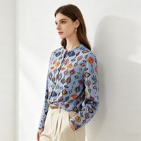Veste décontractée pour femme à imprimé artistique rétro, motif géométrique coloré, boutonnée, pour le printemps et l'été