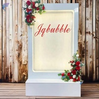 Fontaine d'intérieur moderne en acrylique de haute qualité avec cascade, télécommande sans fil pour décoration de mariage, prix direct usine