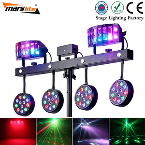 Sistema di Illuminazione Portatile per DJ Marslite Gig Bar 2 con Controllo a Pedale, Gigbar Move + ILS per Feste e Discoteche - Product Image 1