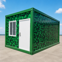 Casa Modular Prefabricada de 20 pies para Campamentos de Trabajo, Casas Contenedor, Diseño Moderno, Dormitorio para Trabajadores