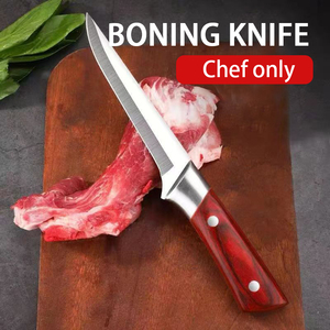 Coltello da Macellaio in Acciaio Inossidabile, Robusto <span class=keywords><strong>per</strong></span> Disossare, Affettare e Sfilettare, Utensile da Cucina <span class=keywords><strong>per</strong></span> <span class=keywords><strong>Chef</strong></span> - Product Image 2