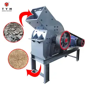 Small diesel gold ore hummer mill crusher machine mining stone hammer crusher equipment