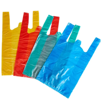 Sacs poubelles jetables en plastique HDPE avec poignées et impression en gravure personnalisable