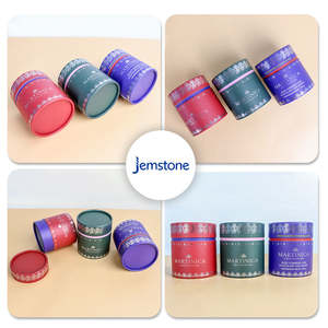 Custom Design Recyclable Candy Snack Kraft Cardboard Cylinder <b>Packaging</b> <b>Box</b> Gummy Food Grade Paper Tube Container - Product Image 6